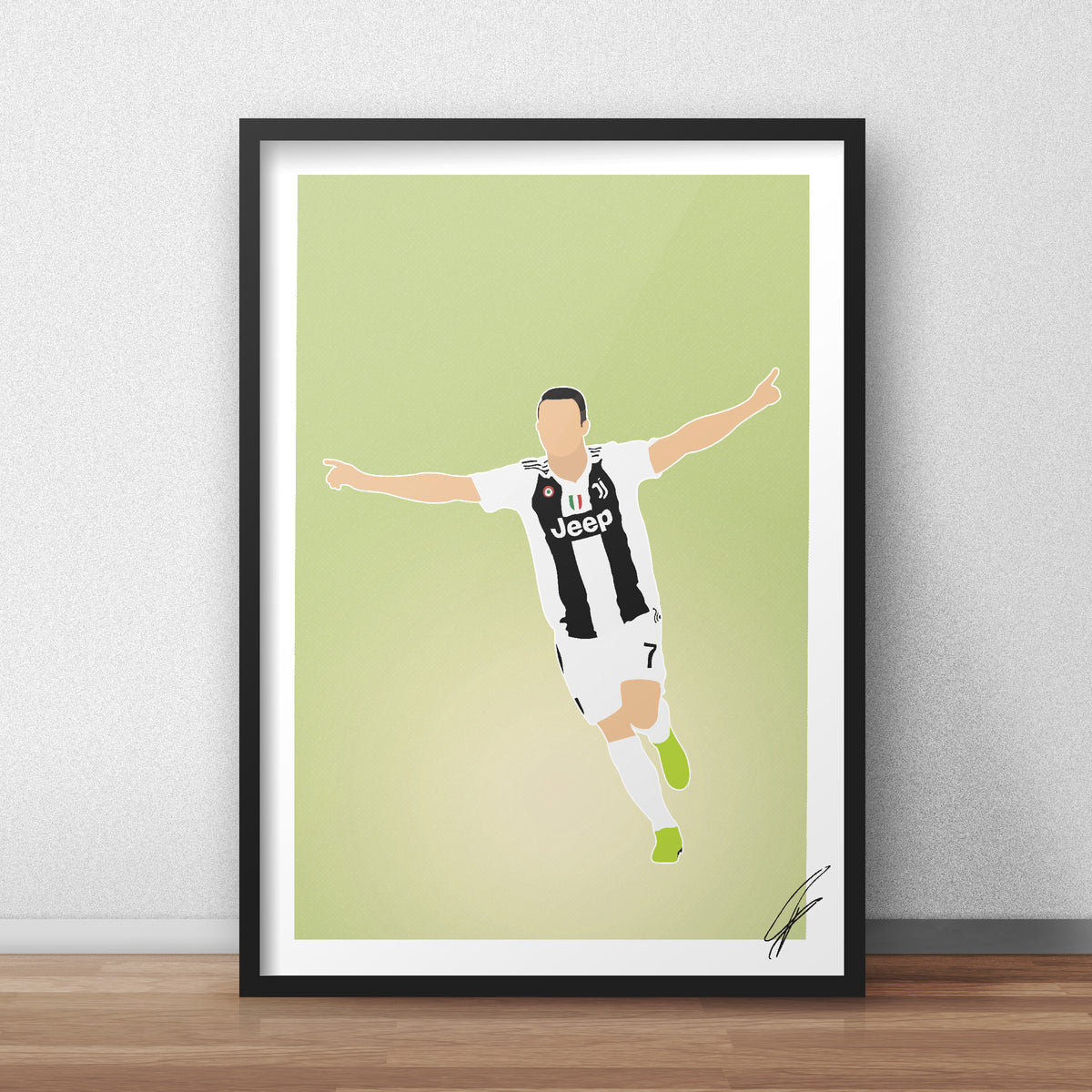 Cristiano Ronaldo Juventus Poster