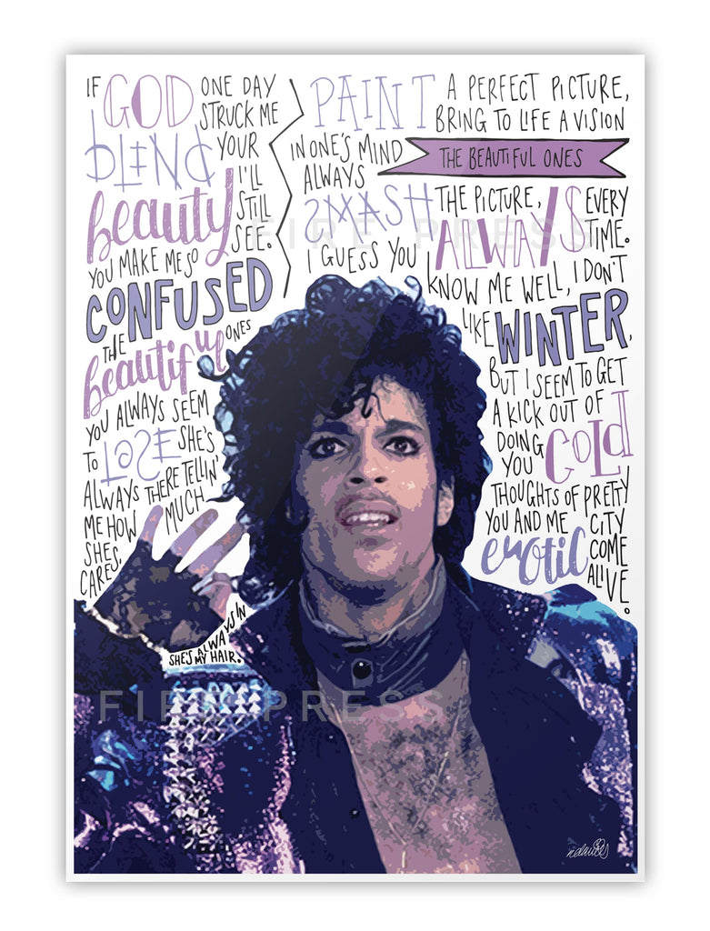 Prince lyrics Poster