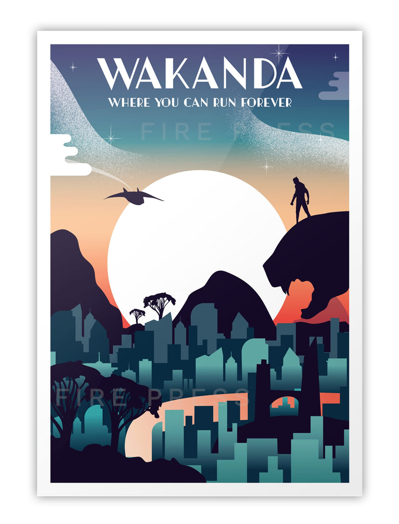 Wakanda / Marvel Poster